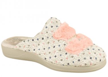 Παντόφλες γυναικείες | Υφασμάτινες | DeValverde | 511176 | Γκρι - DeValverde - 